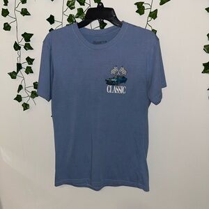 Classic Blue Graphic T-Shirt